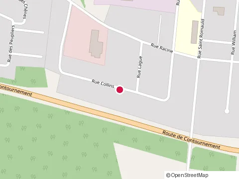 Location of les Constructions Powers Inc at 150 Rue Collins, Farnham