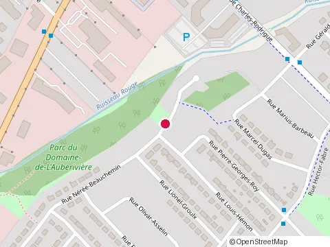 Location of les Constructions Rémi Breton at 617 Rue Nérée-Beauchemin, Lévis