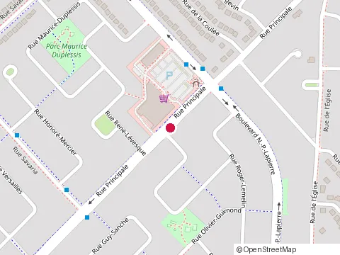 Location of les Constructions Slev Plus Inc. at 742 Rue Jean-Duceppe, Sainte-Julie