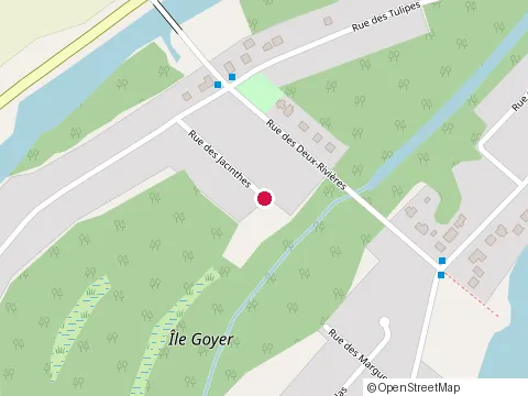 Location of les Constructions Talbot at 2846 Rue des Jacinthes, Carignan