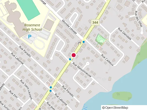 Location of les Constructions W.A.V.E Inc. - Entrepreneur Général Rosemère at 521B Chem. de la Grande-Côte, Rosemère