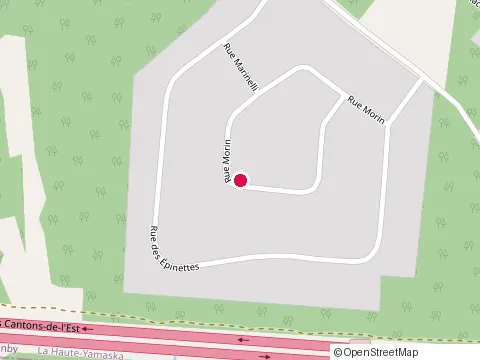 Location of les Constructions Yvb at 195 Rue Morin, Granby