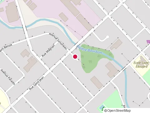 Location of les Couvertures Laurendeau at 1972 avenue Simoneau, Plessisville