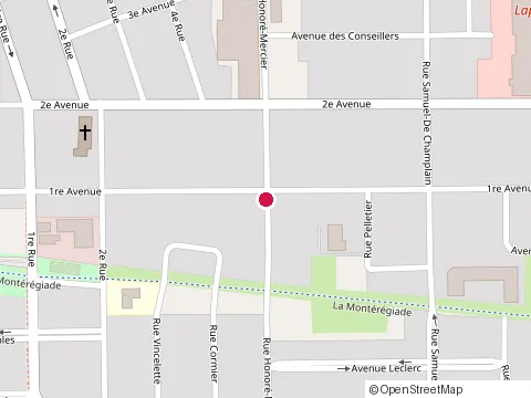 Location of les Couvertures Pierre Cadieux Inc at 870 Rue Honoré-Mercier, Saint-Jean-sur-Richelieu