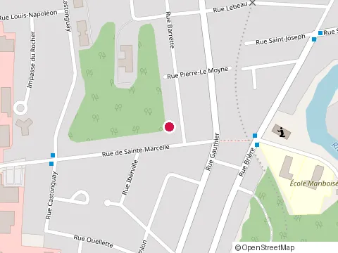 Location of les Crepis 1Er Choix at 191 Rue Barette, Saint-Jérôme