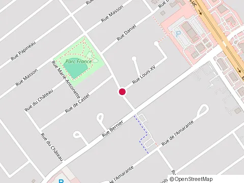 Location of les Délices d'Aby at Rue Louis Xv, Saint-Jean-sur-Richelieu