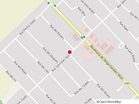 Location of les Délices de Da at 1490 Bd de l'Ange Gardien N, L'Assomption