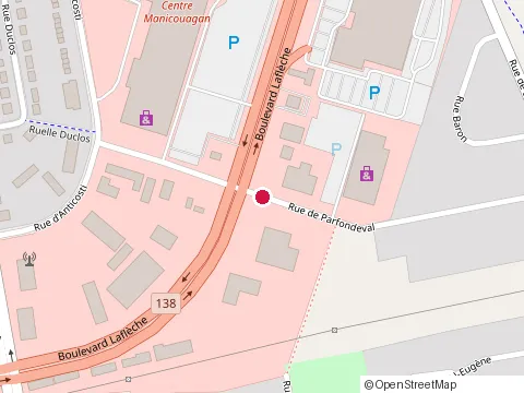 Location of les Délices de l'Artisan at 822 Rue Bossé, Baie-Comeau