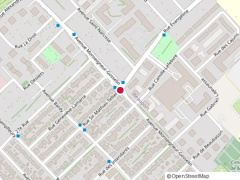 Location of les Délices de Marly at 2410 Rue Évangéline, Québec