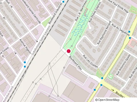 Location of les Dentistes du Faubourg Lacordaire at 9480 Bd Lacordaire #201, Montréal