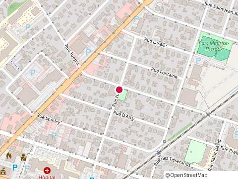 Location of les Dessins S.G. at 346 Hall, Magog