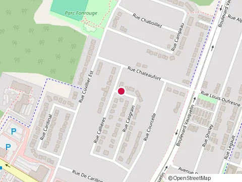 Location of les Ent Gilbert Deschamps Enr at 93 Rue Casgrain, Longueuil