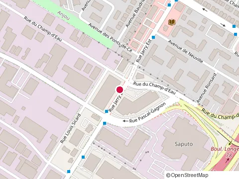 Location of les Enterprises Lms at 6944 Rue Jarry E, Saint-Léonard