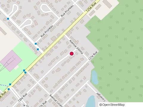 Location of les Entreprise Martin St-Yves at 179 126E Rue, Shawinigan