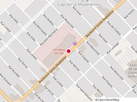 Location of les Entreprises Albert Cloutier Ltée at 165 boulevard Sainte-Madeleine, Trois-Rivières