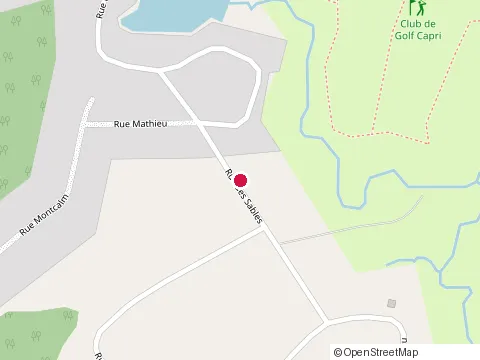 Location of les Entreprises Algo at 138 Rue des Sables, Saint-Colomban