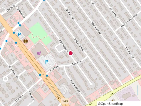 Location of les Entreprises Amf at 3995 49E Av, Laval