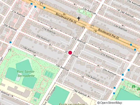 Location of les Entreprises Armand Massarelli Inc at 6815 20E Avenue, Montréal