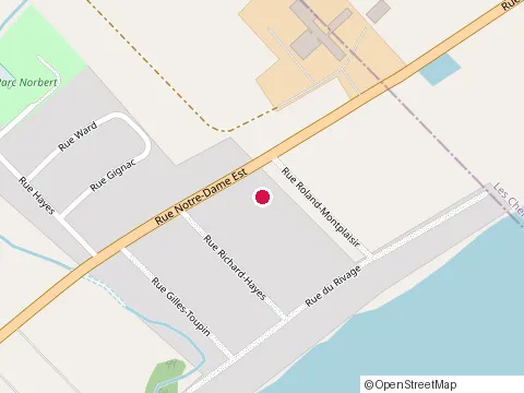 Emplacement de les Entreprises B. Lacroix au 4276 Rue Notre-Dame E, Trois-Rivières