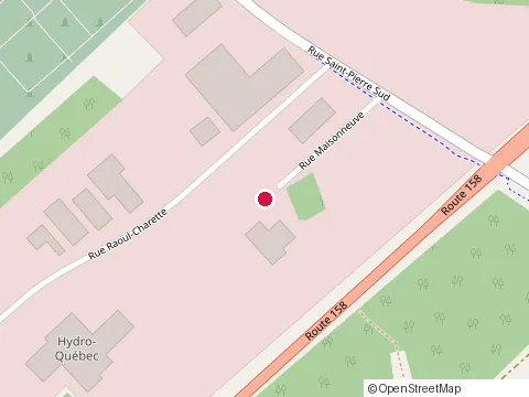 Location of les Entreprises Bourgeois Inc at 980 Rue Maisonneuve, Joliette