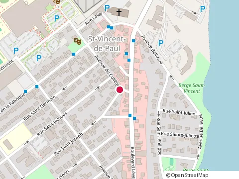 Location of les Entreprises Brideau Inc. at 5179 Rue Saint-Joseph, Laval