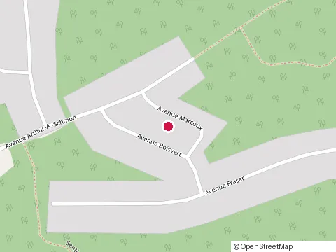 Location of les Entreprises Bussieres at 6 avenue Marcoux, Baie-Comeau