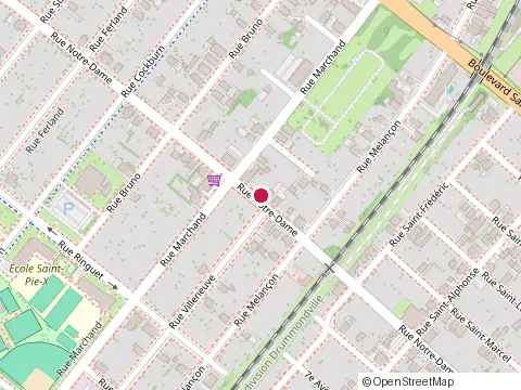 Location of les Entreprises C l N Inc at 287 Rue Notre-Dame, Drummondville