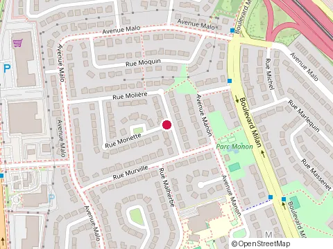 Location of les Entreprises C V T Inc at 2445 Rue Monette, Brossard