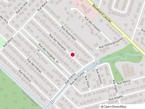 Location of les Entreprises C. Paquette at 6651 Rue des Flamants, Terrebonne