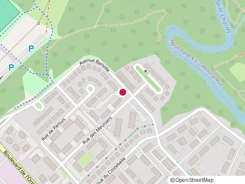 Location of les Entreprises Co-Peint at 6235 avenue Banville, Québec