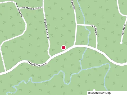 Location of les Entreprises Corime at 102 chemin Vigneault, Cantley