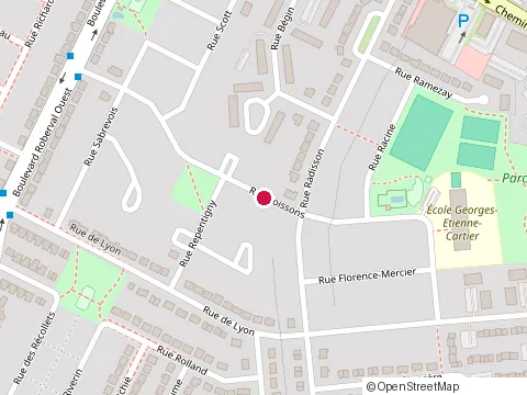 Location of les Entreprises de Construction Pierre Auger Inc. at 3306 du Soissons, Longueuil