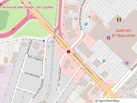Location of les Entreprises de Construction Pierre Auger Inc. at 2325 Rue Derome, Saint-Hyacinthe