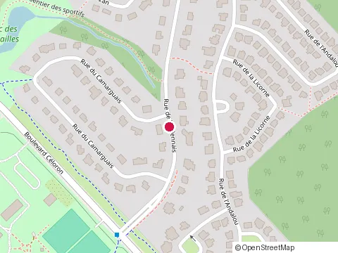 Location of les Entreprises de Construction Sylvain Simard Inc. at 11 Rue de l'Ardennais, Blainville