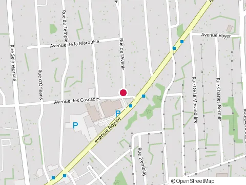 Location of les Entreprises de Peinture Provinciales Inc at 102 Rue de l'Avenir, Québec