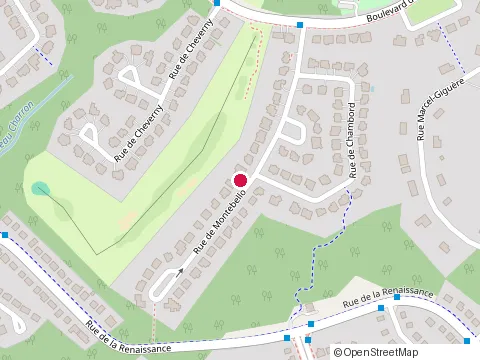 Location of les Entreprises Denpro Inc at 50 Rue de Cheverny, Blainville