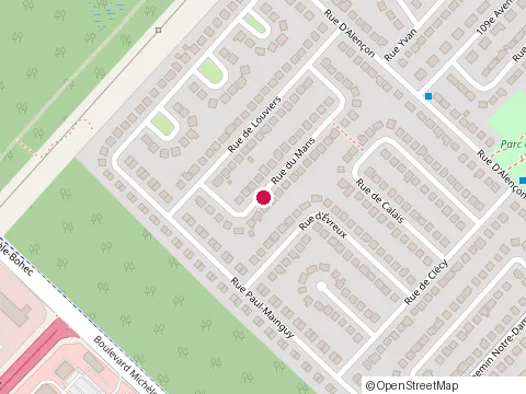 Location of les Entreprises Dynamouv Inc at 7 Rue du Mans, Blainville