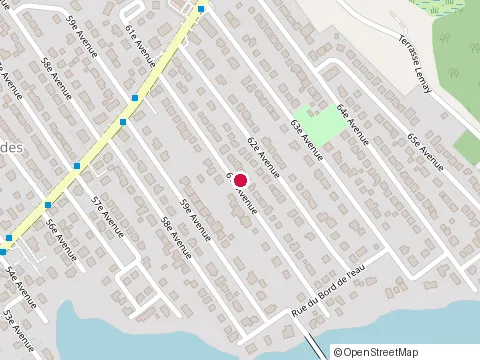 Location of les Entreprises Extension Inc at 57 61E Av, Saint-Eustache