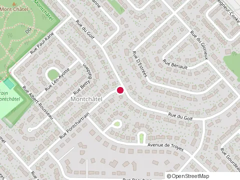 Location of les Entreprises Framco Inc at Rue Pontchartrain, Québec