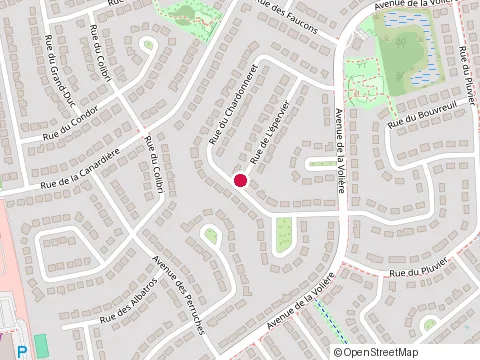 Location of les Entreprises I.C.K. Inc. at 2625 Rue de l'Épervier, Laval