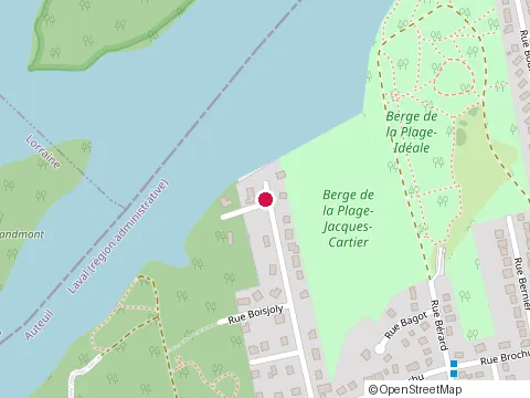 Location of les Entreprises J Dupuy & Fils at 2 Rue du Val-des-Bois, Laval