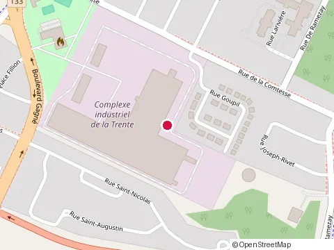 Location of les Entreprises J.Nadeau at 161 Bd Gagné, Sorel-Tracy