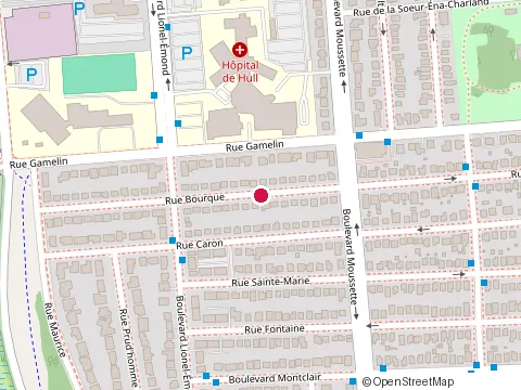 Location of les Entreprises Lm at 159 Rue Bourque, Gatineau