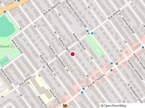 Location of les Entreprises M Charette Enr at 11163 avenue Pigeon, Montréal
