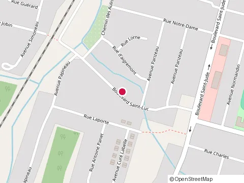 Emplacement de les Entreprises Mario Dubois Inc au 1165 Boulevard St Luc, Alma