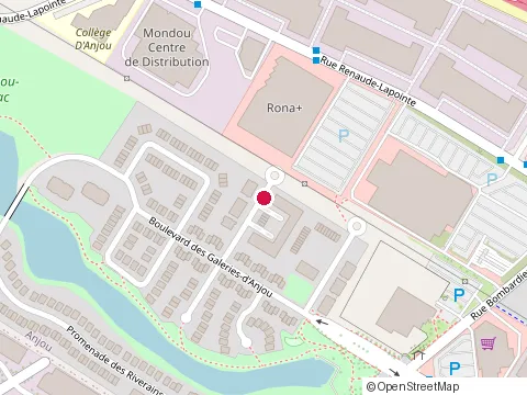 Location of les Entreprises Martin Monté at 7223 Impasse de la Boulance, Anjou