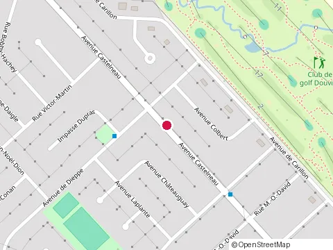 Location of les Entreprises Mathieu Chabot at 2450 avenue Castelneau, Saint-Hyacinthe