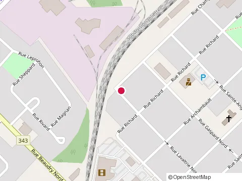 Location of les Entreprises Melançon at 282 Rue Lavaltrie N, Joliette
