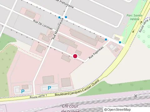 Location of les Entreprises Michaudville Inc at 2684 Rue Papineau, Longueuil