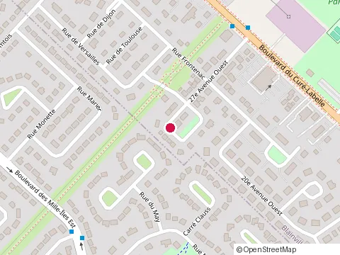 Location of les Entreprises Montmartre at 13 Rue Montmartre, Blainville